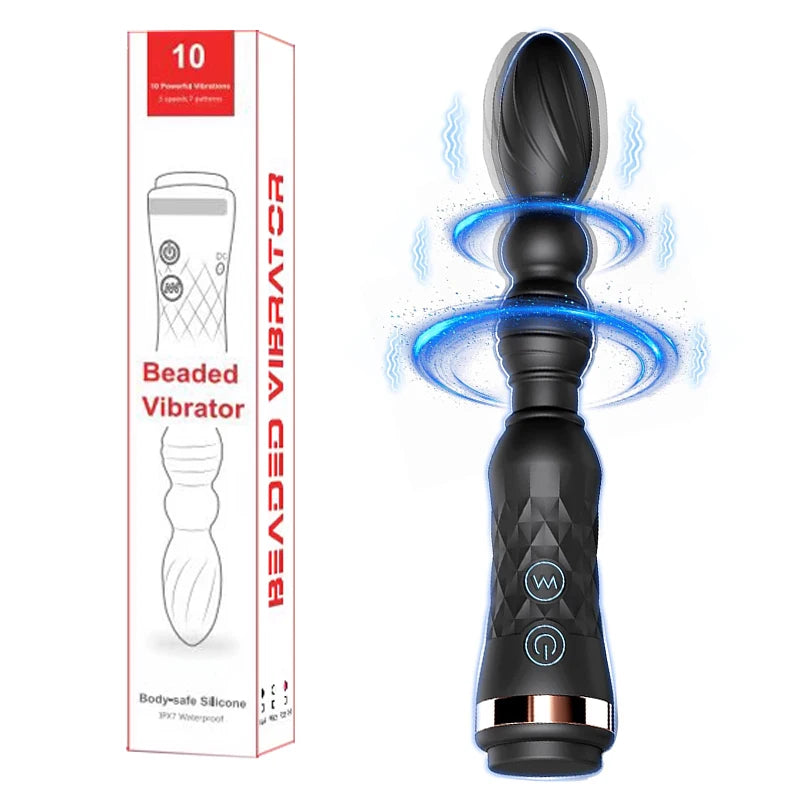 FlexBeads Duo - Vibrador Anal Cuentas Progresivas Unisex