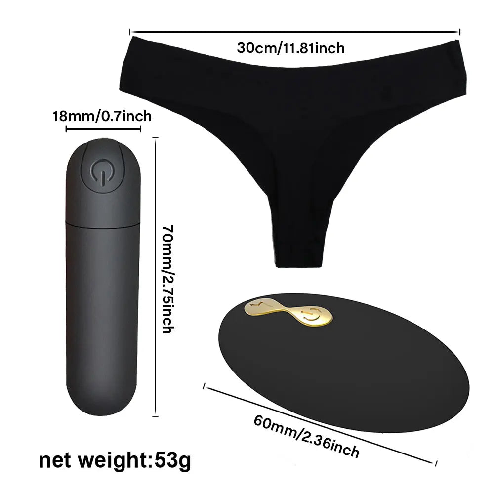 Vibrator Bullet Mini - Control Remoto Estimulador Discreto