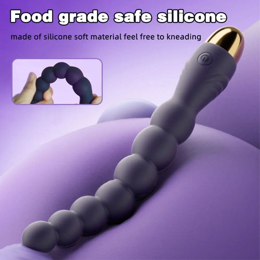 FlexBeads Duo - Vibrador Anal Cuentas Progresivas Unisex