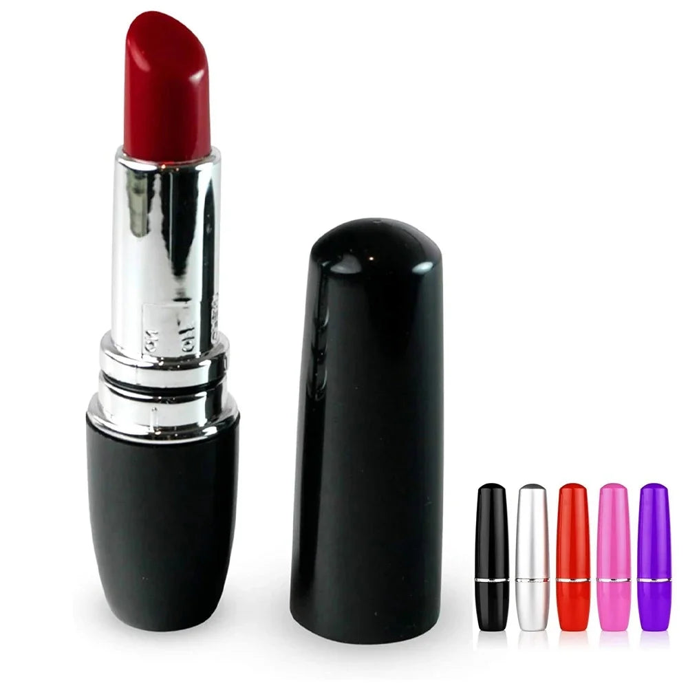Secret Kiss - Mini Vibrador Lipstick Discreto 3 en 1