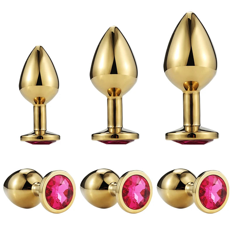 Anal Joy Sphere - Plug Anal Acero Inoxidable Esférico Premium
