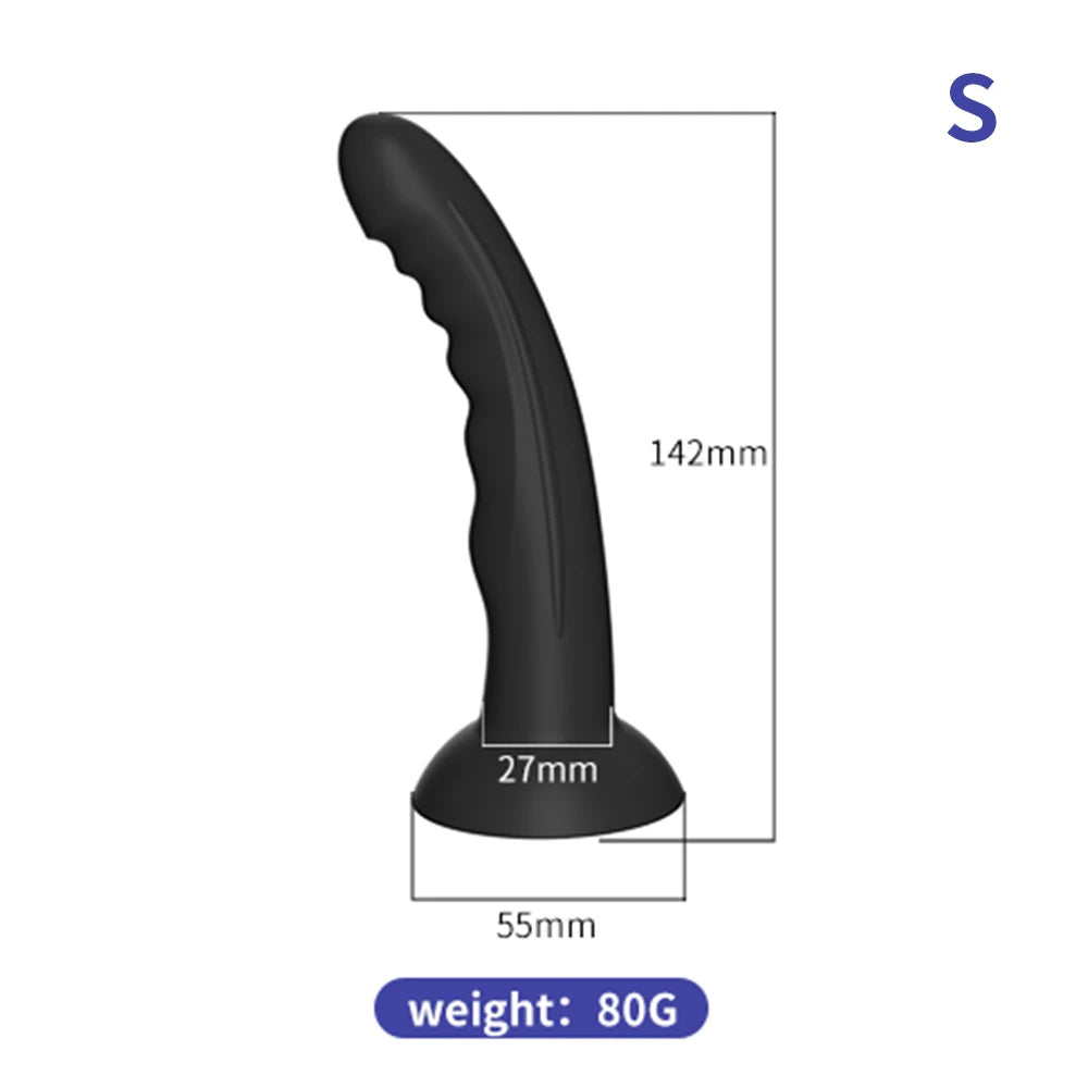 BIRDSEXY Pulss - Plug Anal con Ventosa Masajeador Prostático