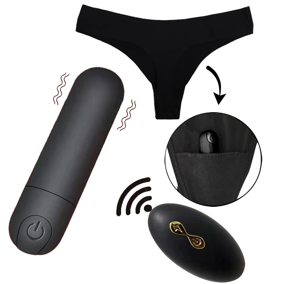 Vibrator Bullet Mini - Control Remoto Estimulador Discreto