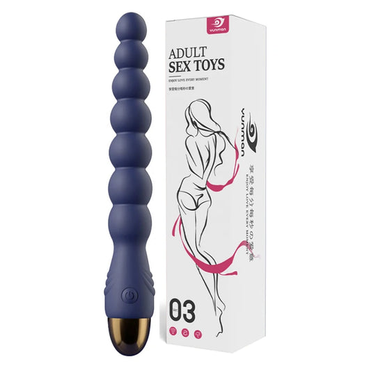 FlexBeads Duo - Vibrador Anal Cuentas Progresivas Unisex