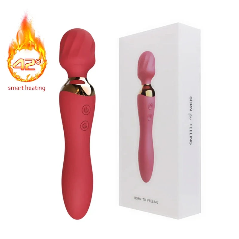 LushHeat Wand V10 - Varita Mágica con Calor 10 Modos