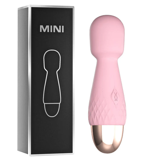 VibeSpark Mini - Varita Masajeadora 10 Modos Compacta