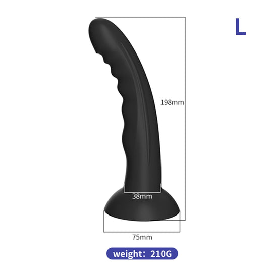 BIRDSEXY Pulss - Plug Anal con Ventosa Masajeador Prostático