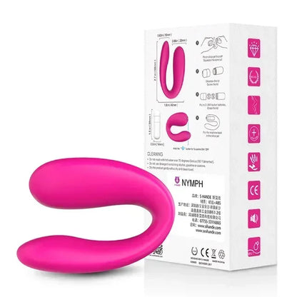 Dual Bliss - Vibrador Forma U Estimulación Doble