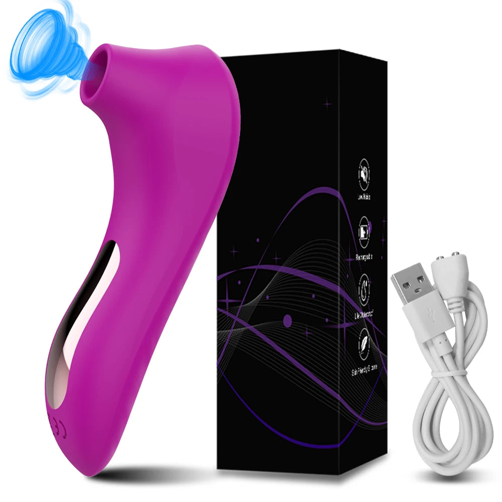 Velvet Kiss - Estimulador Succión y Vibración Clítoris Premium