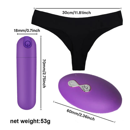 Vibrator Bullet Mini - Control Remoto Estimulador Discreto