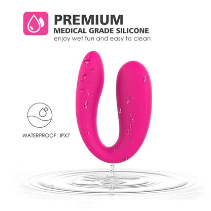 Dual Bliss - Vibrador Forma U Estimulación Doble