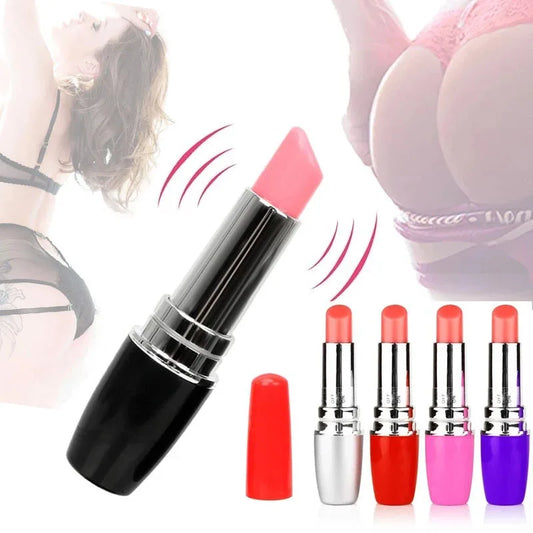 Secret Kiss - Mini Vibrador Lipstick Discreto 3 en 1