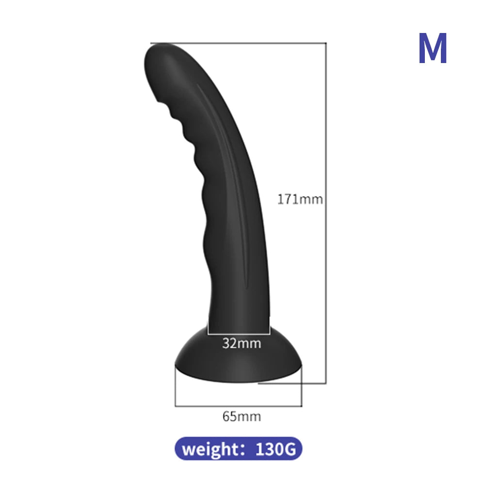 BIRDSEXY Pulss - Plug Anal con Ventosa Masajeador Prostático
