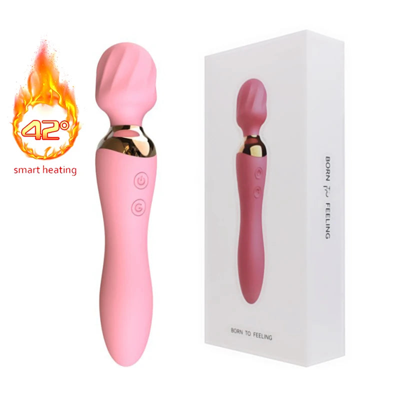 LushHeat Wand V10 - Varita Mágica con Calor 10 Modos